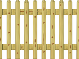 Staketenzaun >60< classic gerade 200 x 80 cm VE = 025
