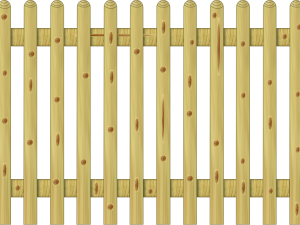 Staketenzaun >60< classic gerade 200 x 100 cm VE = 025