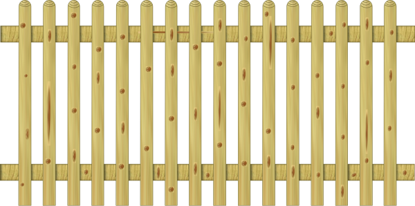 Staketenzaun >60< classic gerade 200 x 100 cm VE = 025