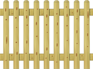 Staketenzaun >80< classic gerade 200 x 100 cm VE = 025
