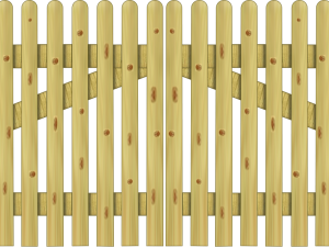 Holsteinzaun >68< classic Doppeltor 300 x 100 cm VE = 000
