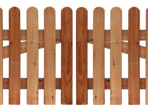 Holsteinzaun Premium natur Doppeltor 300 x 80 cm VE = 000