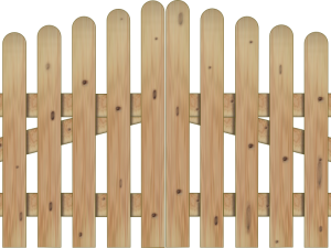 Eiderzaun >95< natur Doppeltor Sonderbreite x 90/100 cm