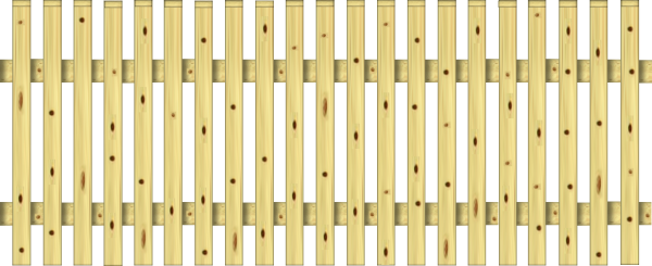 Lattenzaun 35 x 55 mm classic 200 x 80 cm VE = 015
