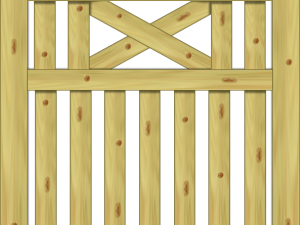Usedom classic Pforte 100 x 100/94 cm VE = 000