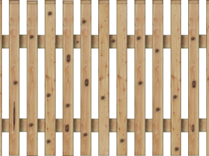 Lattenzaun 35 x 55 mm natur 200 x 80 cm VE = 015