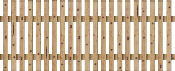 Lattenzaun 35 x 55 mm natur 200 x 80 cm VE = 015