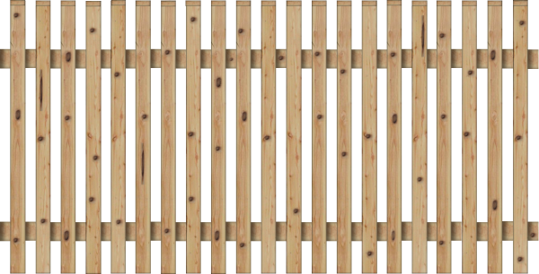 Lattenzaun 35 x 55 mm natur 200 x 100 cm VE = 015