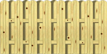 Herrera classic Staketen-Vorgartenzaun 180 x 90 cm VE = 006
