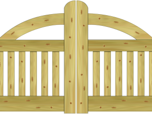 Ammerland classic Doppeltor 300 x 90/80/120 cm VE = 000