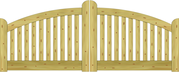 Norderney classic Doppeltor 300 x 90/80/120 cm VE = 000