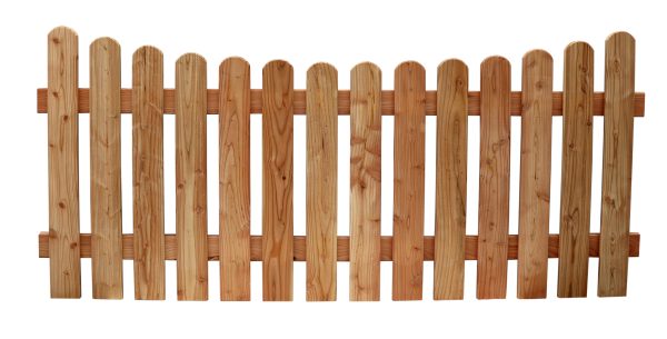 Frieslandzaun natur mit Unterbogen 180 x 80/70/80cm VE = 020