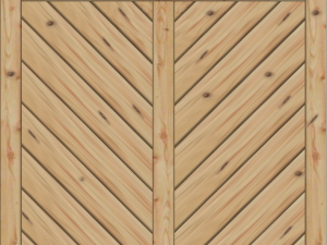 Lugano Dichtelement, Lärche/Douglasie 120x180 cm mit Rankgitter VE = 006