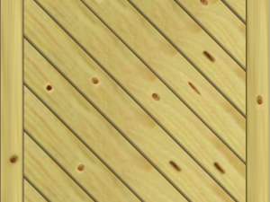 Lugano Dichtelement, Fichte KDI 90x180 cm mit Rankgitter VE = 006