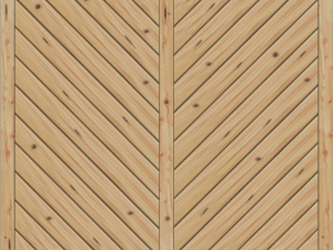 Lido Dichtelement mit Kronenbogen 180x180/165 cm geschl. Lärche/Douglasie VE = 012
