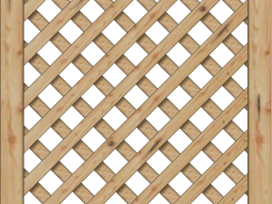 Lugano Rankzaun, Lärche/Douglasie 90x180 cm VE = 006