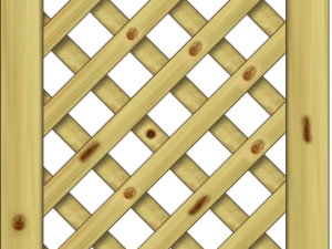 Lugano Rankzaun, Fichte KDI 60x180 cm VE = 006