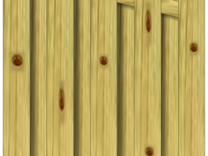 Vitoria Bohlenzaun, classic 90x172/150 cm Abschluss VE = 006