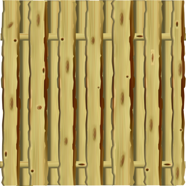 Bohlenzaun Ponderosa, classic 180 x 180 cm VE = 016