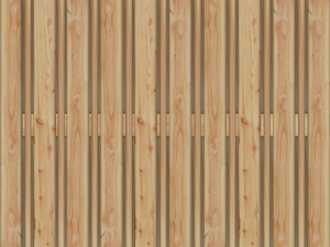 Catania Bretterzaun Lärche/Douglasie 180x180 cm VE = 012