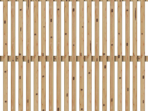 Lattenzaun Sichtschutzzaun, Lärche 180x180 cm VE = 012