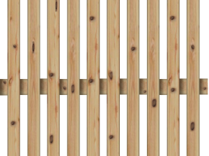 Lattenzaun Sichtschutzzaun, Lärche 90x180 cm VE = 005
