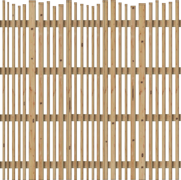 Vario Lattenzaun, Lärche/Douglasie 180x180 cm VE = 010