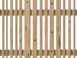Vario Lattenzaun, Lärche/Douglasie 90x180 cm VE = 006
