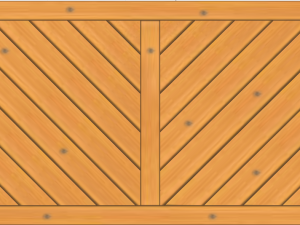 Lugano Vorgartenzaun, Fichte Pinie 180x90 cm, geschlossen VE = 006