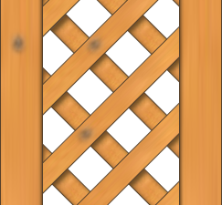 Lugano Rankzaun, Fichte Pinie 41x180 cm VE = 006