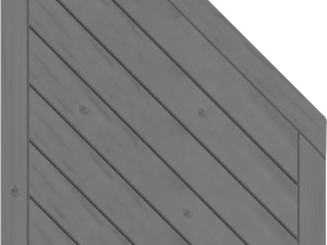 Lugano Dichtzaun, Fichte Granit 90x180/90 cm, Abschluss geschlossen VE = 006