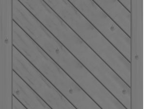 Lugano Dichtzaun, Fichte Granit 90x180 cm, mit Rankgitter VE = 006