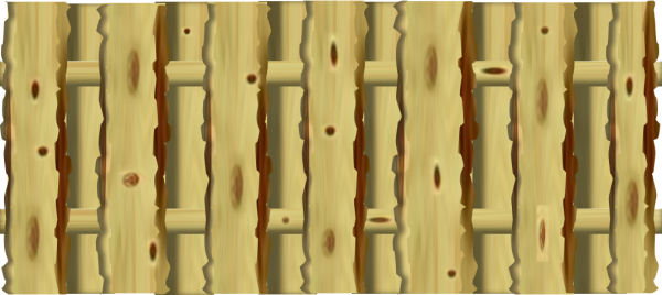 Bohlenzaun Ponderosa, classic 180 x 80 cm VE = 006