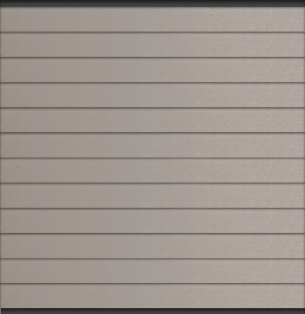 Kingston cWPC Systemzaun Steingrau One (12 St./147 mm), inkl. Alu-Leisten VE = 000, 178 x 183 cm (B x H)