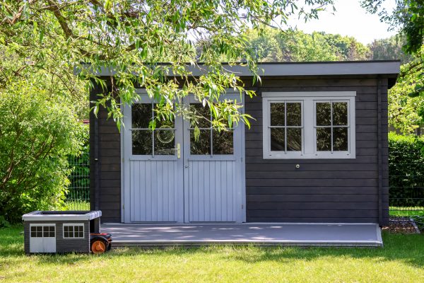 Blockhaus Bungalow / Pultdach, 45 mm 425 x 275 cm – Bild 8