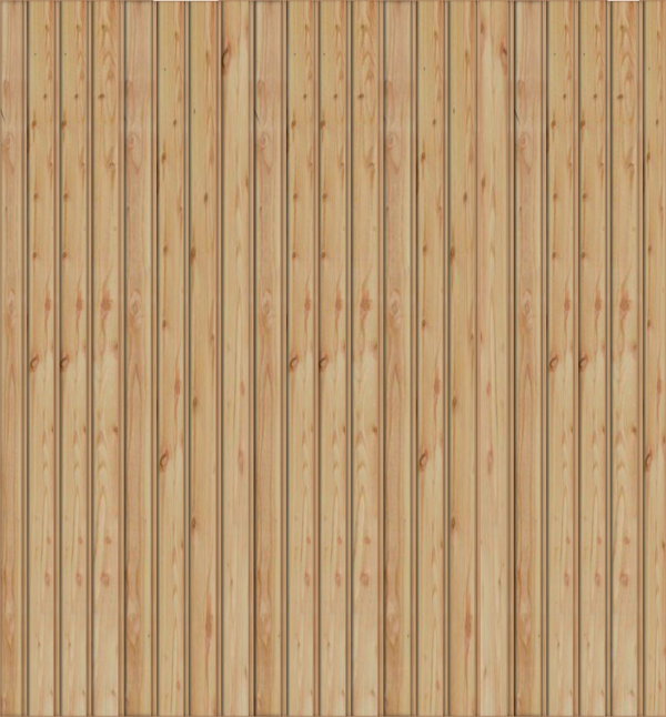 JODA Carport Wandelement 1800x1935 mm Natur-Serie