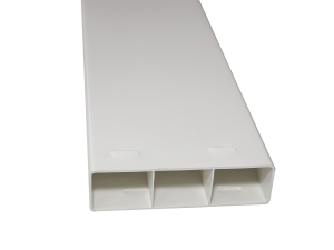 JODA Zaunlatte für PVC-Weidezaun weiß 38x140x2438 mm VE = 000