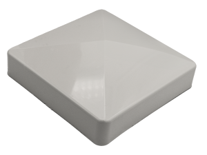 JODA Pfostenkappe PVC-Weidezaun weiß 127 x 127 mm, übergreifend VE = 000