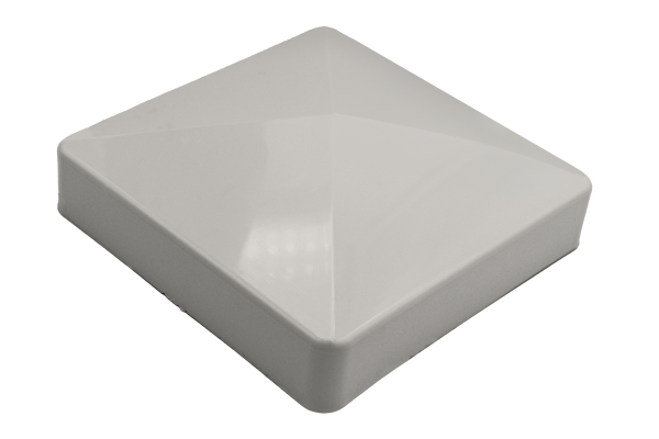 JODA Pfostenkappe PVC-Weidezaun weiß 127 x 127 mm, übergreifend VE = 000