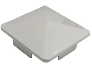 JODA Pfostenkappe PVC-Weidezaun weiß 127 x 127 mm, innengreifend VE = 000