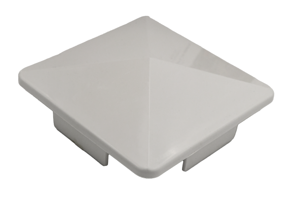JODA Pfostenkappe PVC-Weidezaun weiß 127 x 127 mm, innengreifend VE = 000