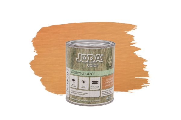 Joda®color Wetterschutzöl 0,75 l UV-Natur transparent VE = 006 – Bild 2