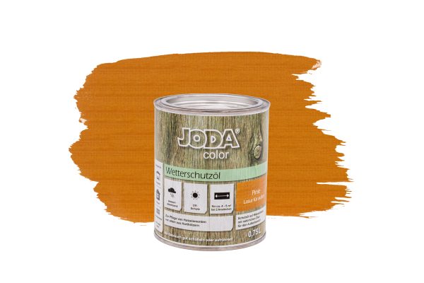 Joda®color Wetterschutzöl 0,75 l Pinie (ähnlich RAL 1028) VE = 006 – Bild 2