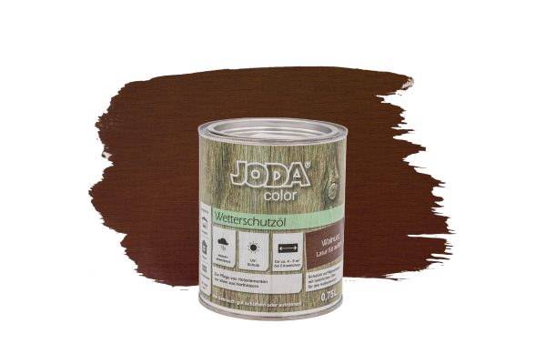 Joda®color Wetterschutzöl 0,75 l Walnuss (ähnlich RAL 8028) VE = 006 – Bild 2