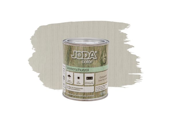 Joda®color Wetterschutzöl 0,75 l Grauweiß (ähnlich RAL 9002) VE = 006 – Bild 2