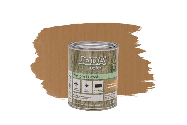 Joda®color Wetterschutzöl 0,75 l Sand (ähnlich RAL 1011) VE = 006 – Bild 2