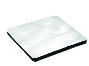 Terrassen-Stellfuß Trittschutzpad 200 x 200 x 5 mm, alukaschiert VE = 050