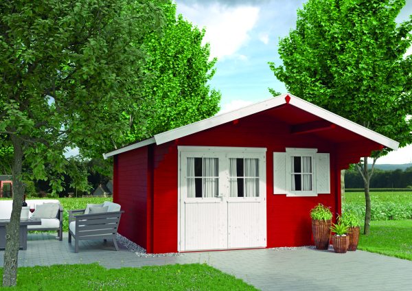 JODA Blockhaus 1-28/398 DTF 398/VD-150 Modell Casa – Bild 8