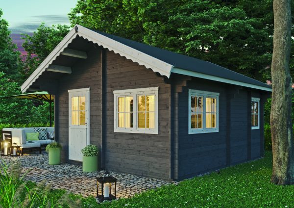 Blockhaus "Domicil", 45 mm 425 x 485 cm – Bild 4