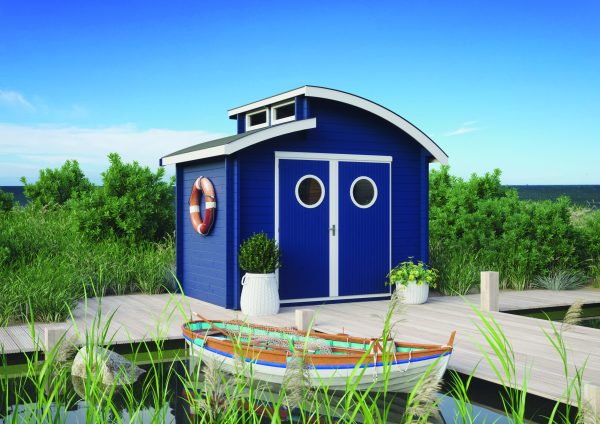 Blockhaus Nautic 30/30 - 28 mm 300 x 300 cm – Bild 3